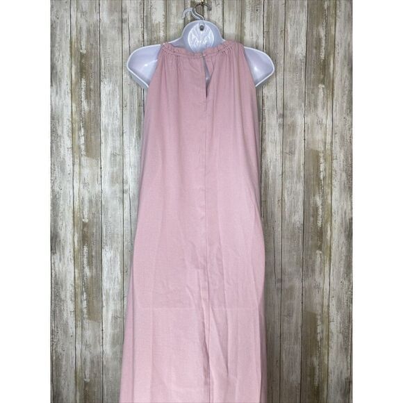 Elegant Pink Maxi Dress - Picture 6 of 11